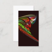 Chameleon Abstract Art Business Card (Front/Back)