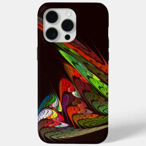 Chameleon Abstract Art iPhone 15 Pro Max Case