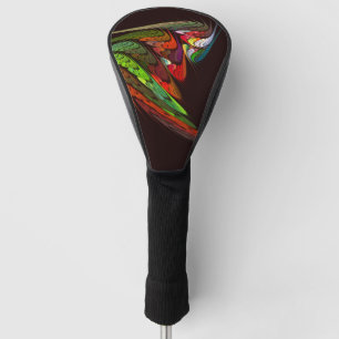 Chameleon Abstract Art Golf Head Cover