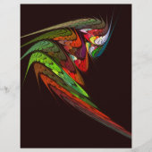 Chameleon Abstract Art Letterhead (Front)