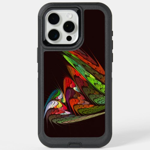 Chameleon Abstract Art iPhone 15 Pro Max Case