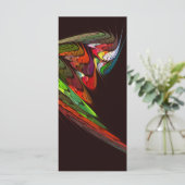 Chameleon Abstract Art Rack Card (Standing Front)
