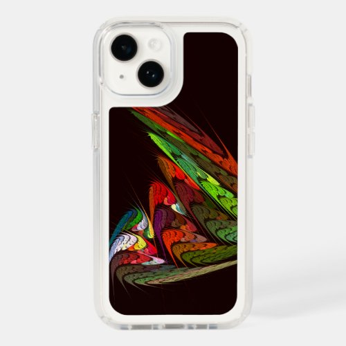 Chameleon Abstract Art Speck iPhone 14 Case