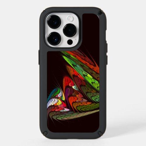 Chameleon Abstract Art Speck iPhone 14 Pro Case