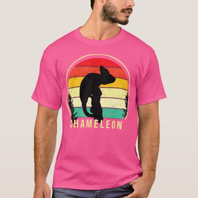 Chameleon Art s Chameleons T-Shirt (Front)
