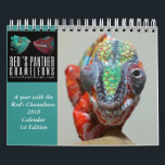 Chameleon Calendar<br><div class="desc">Hello, My name is Kristina Red , I'm 28 and obsessed with my Panther Chameleons. It started out with just one , then I got addicted , now I have over 40. I breed and sell them on my website RedsChameleons.com . They also have their own Instagram @redspantherchameleons in which...</div>