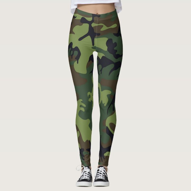 Chameleon Camo Leggings (Front)
