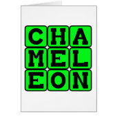 Chameleon, Color-Changing Lizard (Front)