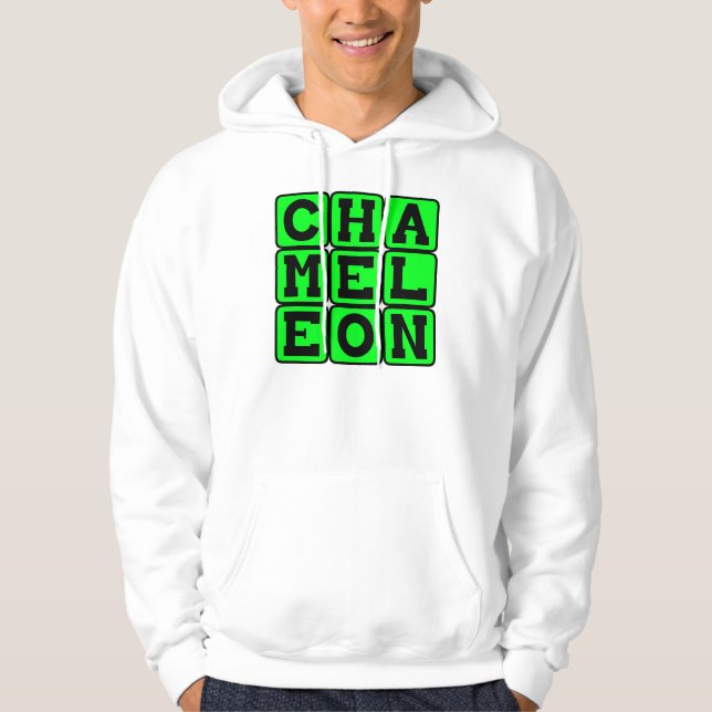 Chameleon, Color-Changing Lizard Hoodie (Front)