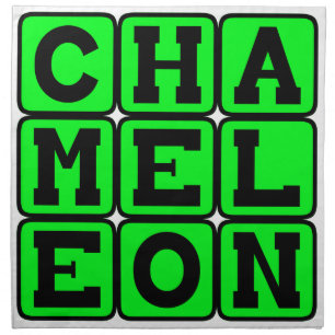 Chameleon, Color-Changing Lizard Napkin