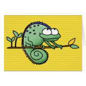 Chameleon Cute Funny (Front Horizontal)