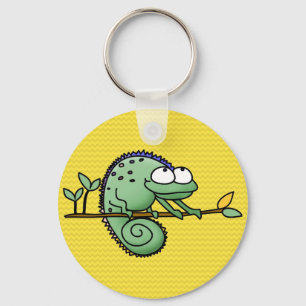 Chameleon Cute Funny Keychain