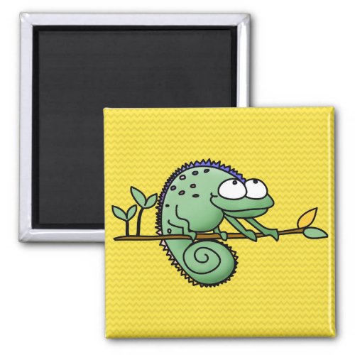 Chameleon Cute Funny  Magnet