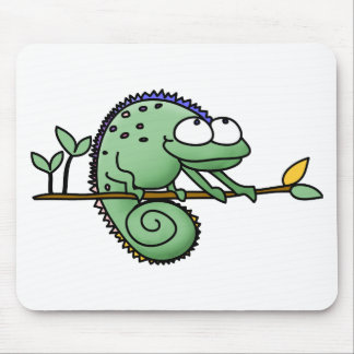 Chameleon Cute Funny Mouse Pad