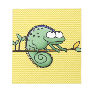 Chameleon Cute Funny Notepad