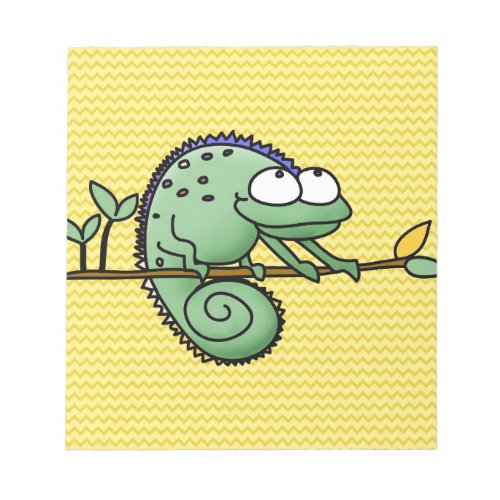 Chameleon Cute Funny  Notepad