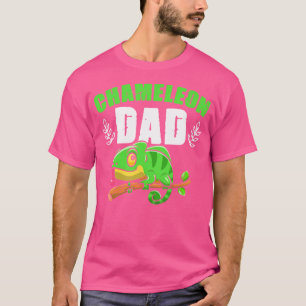 Chameleon Dad Reptile Lizard Animal Herpetologist T-Shirt