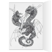 Chameleon Dragon Cards (Inside (Left))