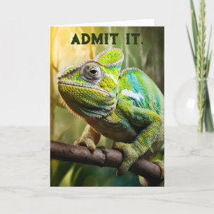 CHAMELEON END OF RELATIONSHIP CARD