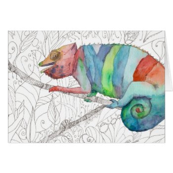 Chameleon Fail by aftermyart at Zazzle