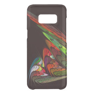 Chameleon Fractal Abstract Art in Vibrant Motion Uncommon Samsung Galaxy S8 Case