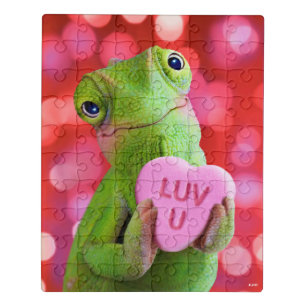 Chameleon Heart (Luv U) Jigsaw Puzzle