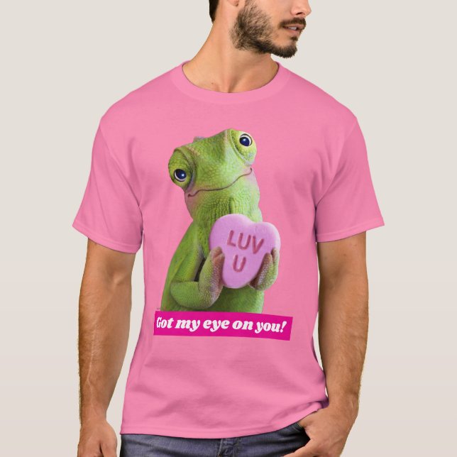 Chameleon Heart (Luv U) T-Shirt (Front)