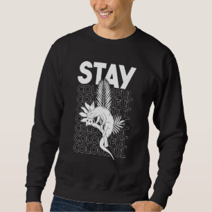 Chameleon Iguana Herpetologist Lizard Herpetology Sweatshirt