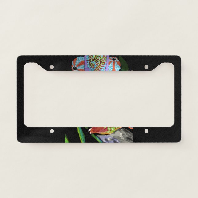 Chameleon Licence Border License Plate Frame (Front)