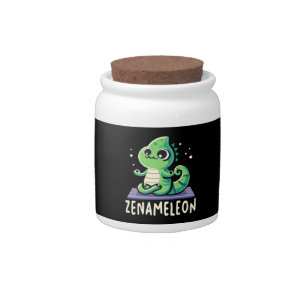 Chameleon Lover Candy Jar