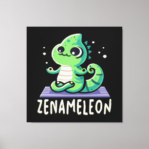 Chameleon Lover Canvas Print