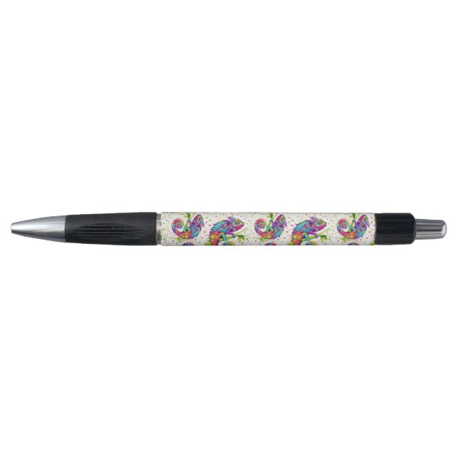 Chameleon Paint Stains Watercolor Style Pen (Front)