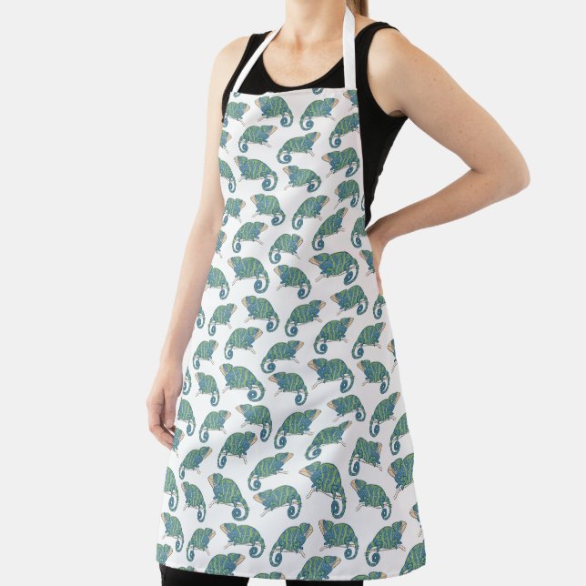 Chameleon Pattern Apron (Insitu)