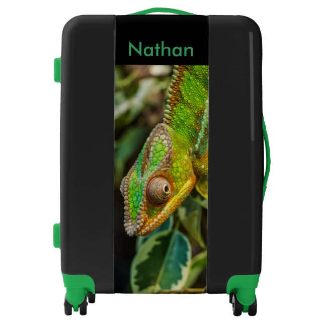 Chameleon Personalised Luggage (Front)