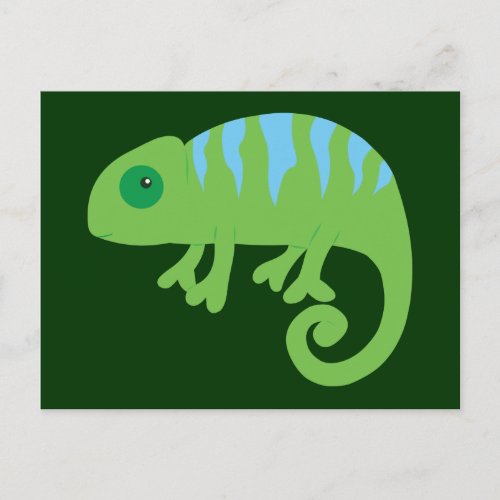 Chameleon Postcard