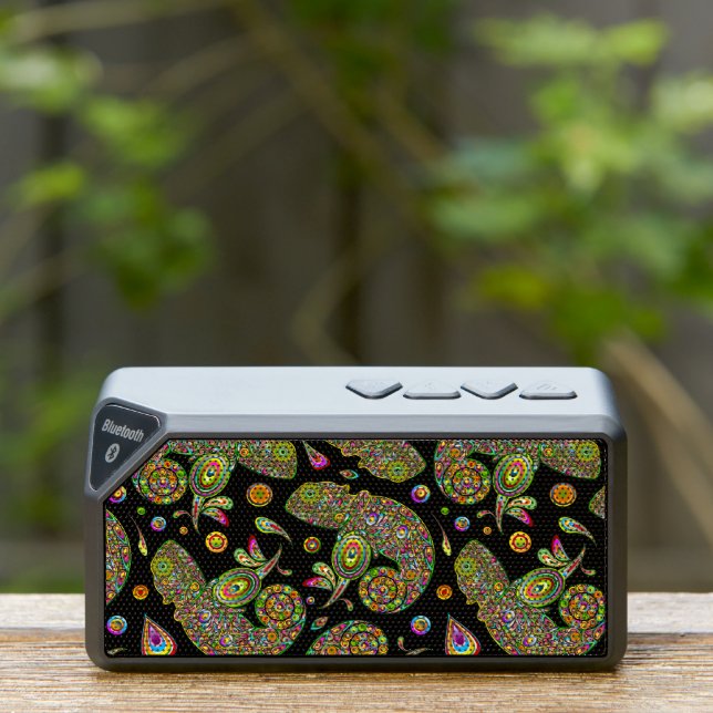 Chameleon Psychedelic Fantasy Bluetooth Speaker (Insitu(Outdoor))