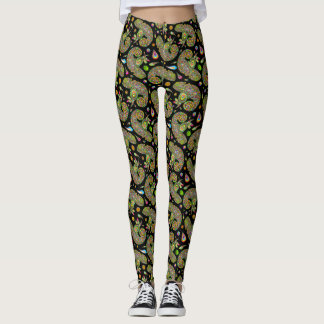 Chameleon Psychedelic Fantasy Leggings