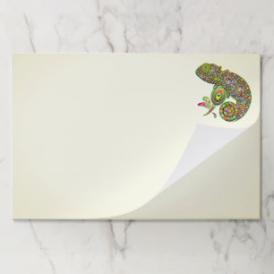 Chameleon Psychedelic Fantasy Paper Pad