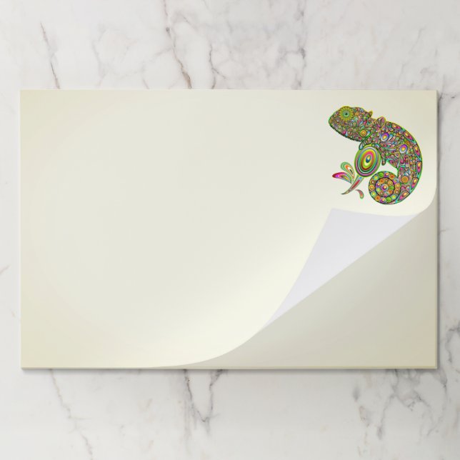 Chameleon Psychedelic Fantasy Paper Pad (Folded)