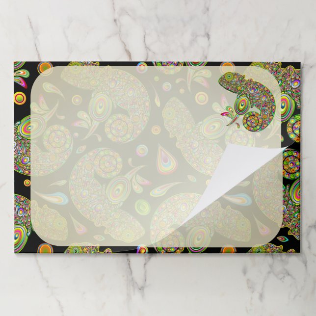 Chameleon Psychedelic Fantasy Paper Pad (Folded)