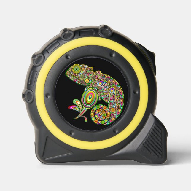 Chameleon Psychedelic Fantasy Tape Measure (Front)