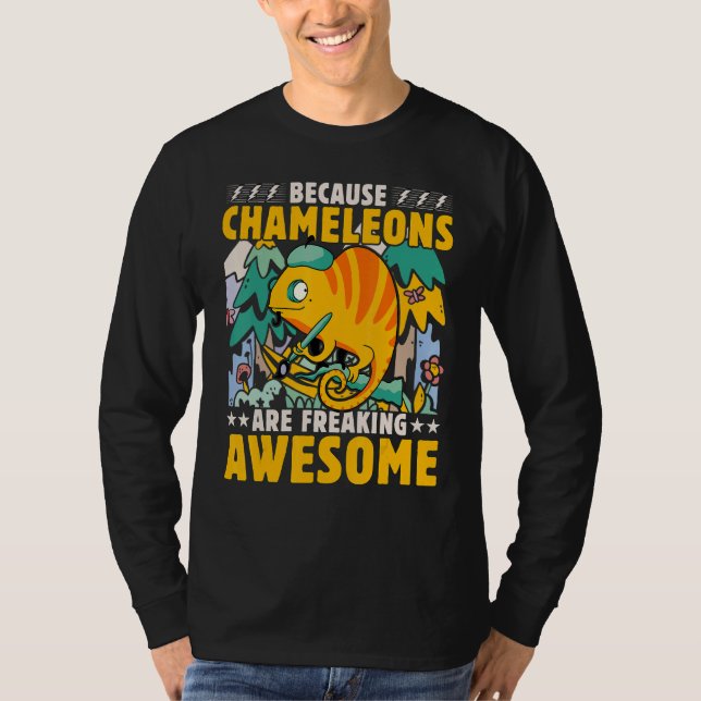 Chameleon  Saying 7 T-Shirt (Front)