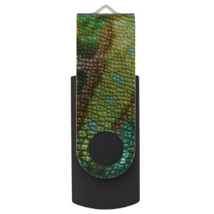 Chameleon Skin Texture Template USB Flash Drive