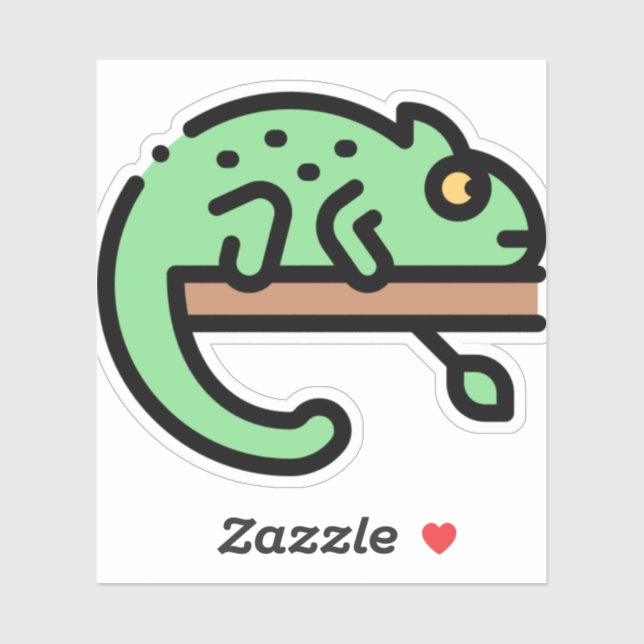 Chameleon Sticker (Sheet)