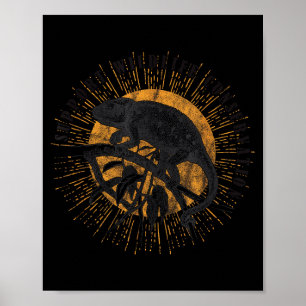 Chameleon Wildlife Conservation Animal Reptile Lov Poster