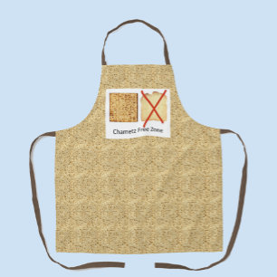 Chametz Free Zone Matzo Apron