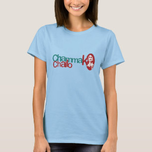 Chammak Challo Beautiful Girl in Hindi T-Shirt