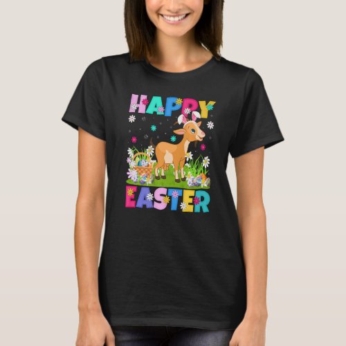 Chamois  Happy Easter Bunny Chamois Easter Sunday T_Shirt