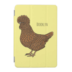Chamois polish chicken cartoon illustration iPad mini cover