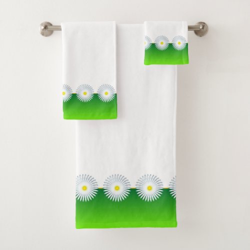 Chamomile Bath Towel Set